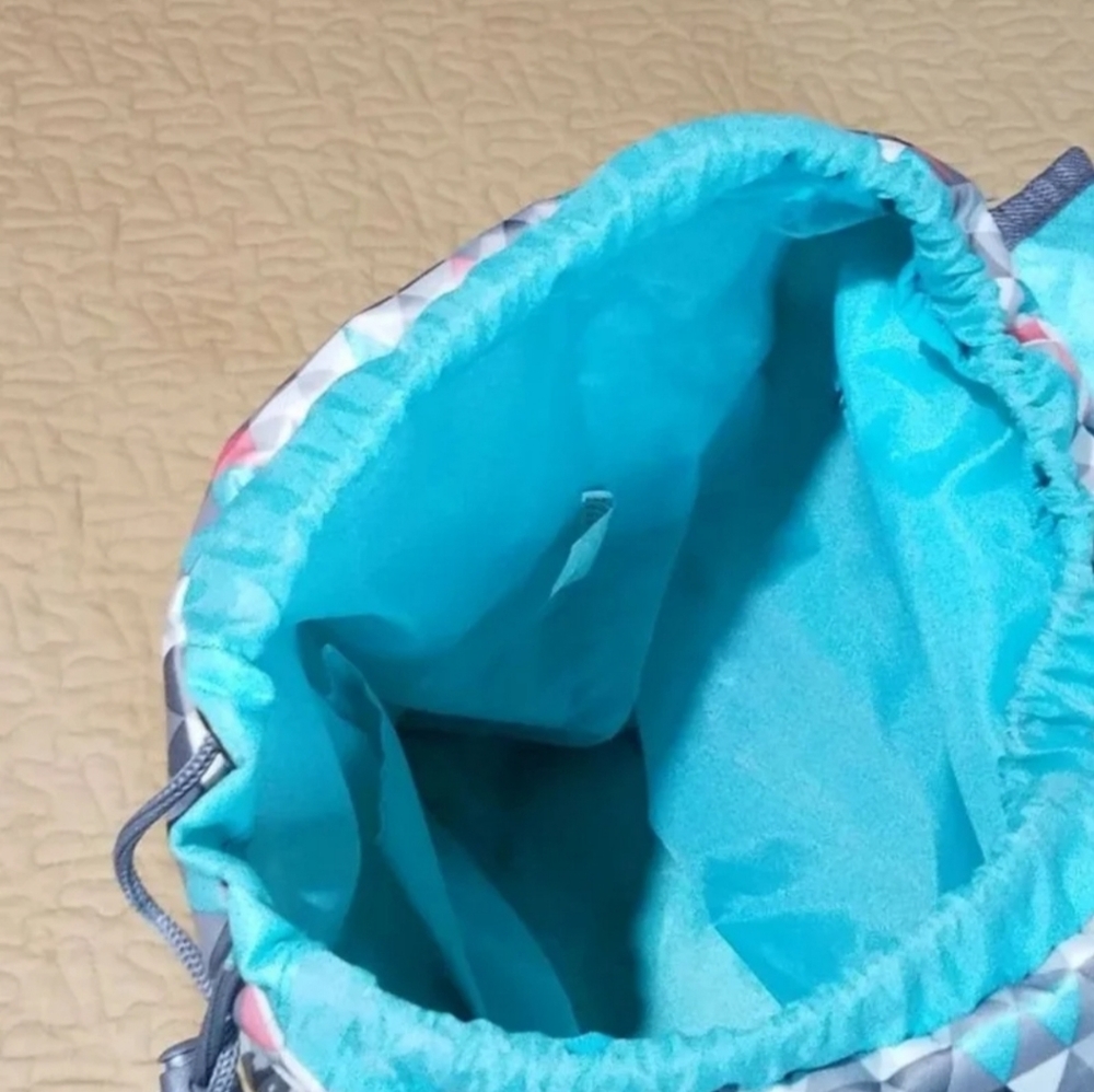 Multi Colored Pixel Drawsting Backpack - image 7